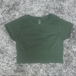 OFFLINE by Aerie Cropped Workout Top